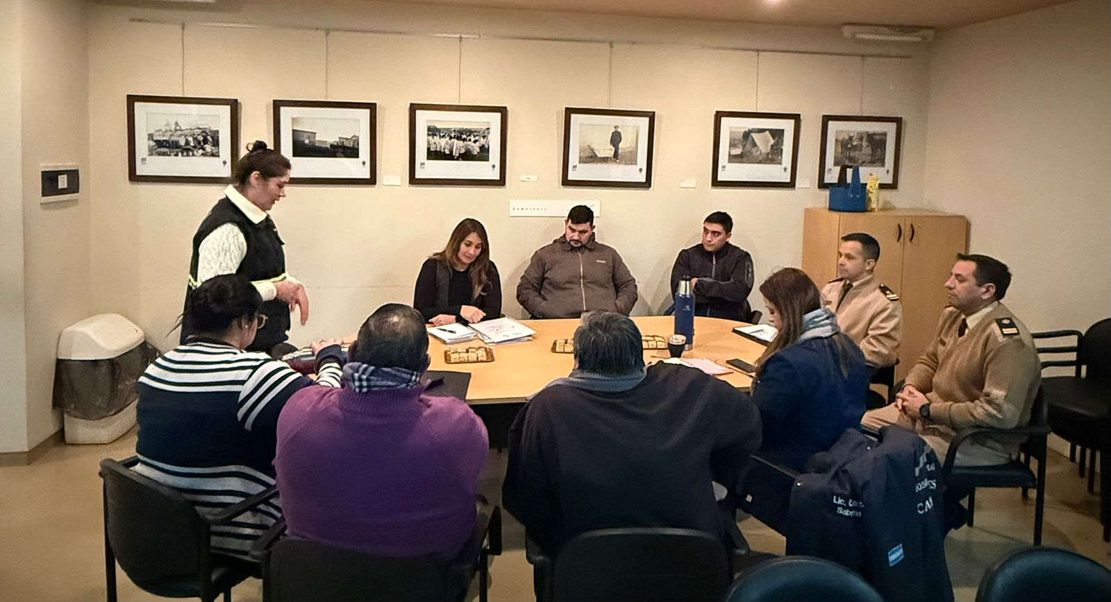 Compromiso conjunto: reunión de la Dra. Gisela Silva con organismos clave en Camarones