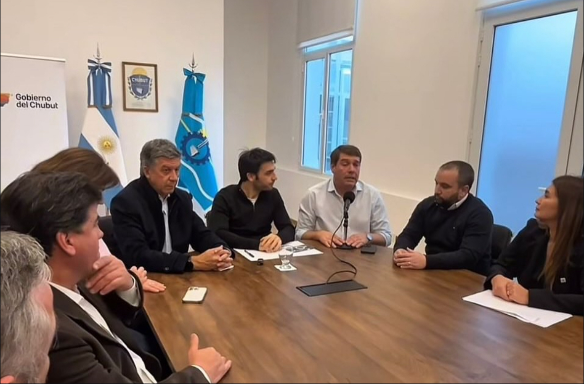 Anuncio de la Obra de Dragado del Río Chubut