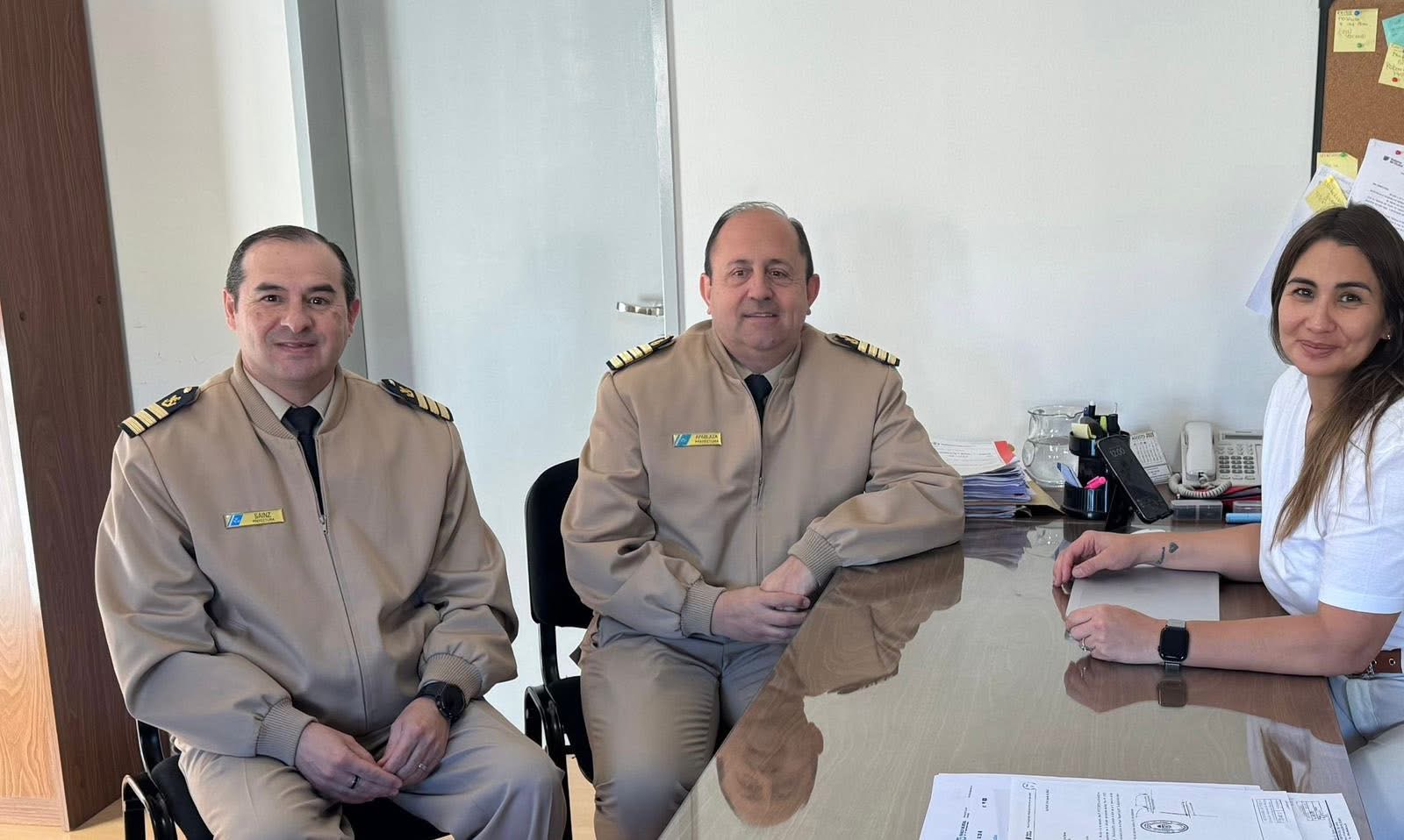 Reunión con PNA para coordinar acciones conjuntas para la próxima temporada de zafra de langostinos en Chubut