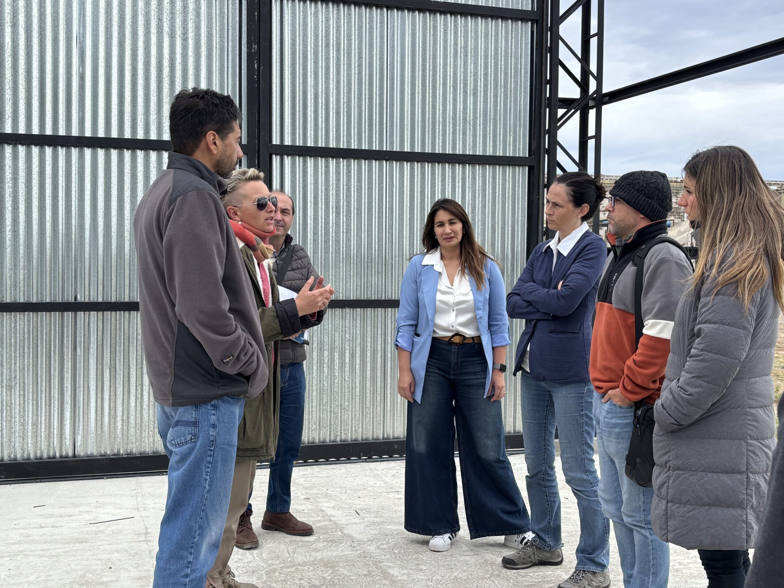 Banco Mundial recorrió el área de residuos pesqueros y plantación de mejillones en Chubut